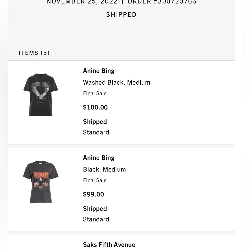 Anine Bing vintage Bing organic cotton washwe Crewneck Tee - Picture 9 of 9